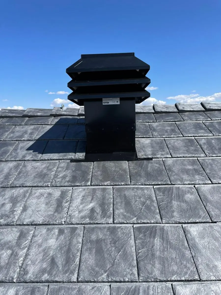 Premium roofing materials installation