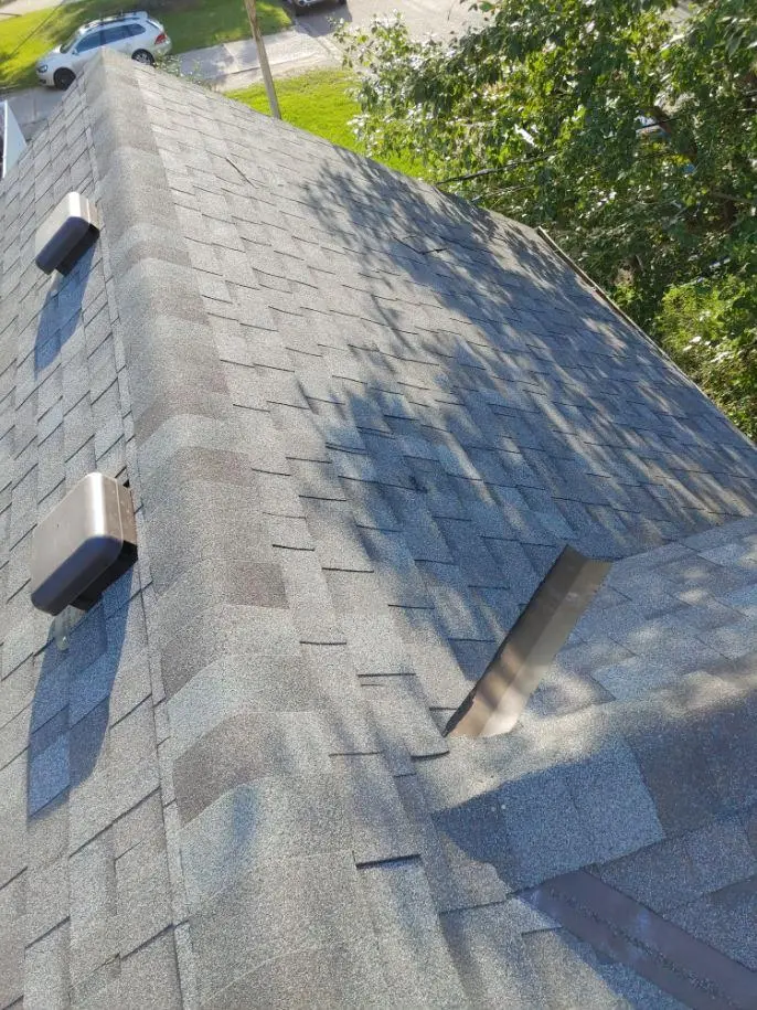 High-end residential roofing project