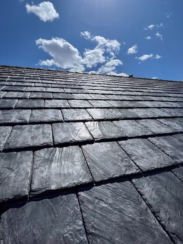 Premium Euroshield rubber roofing installation