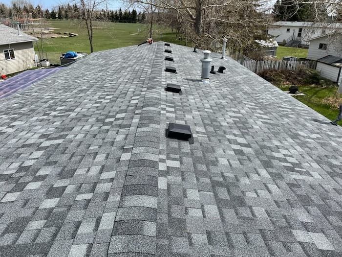 Quality roof installation project by Right To The Peak