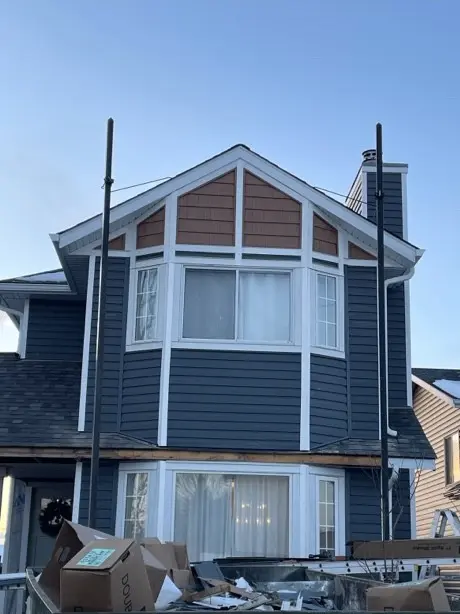 Right To The Peak roofing installation project