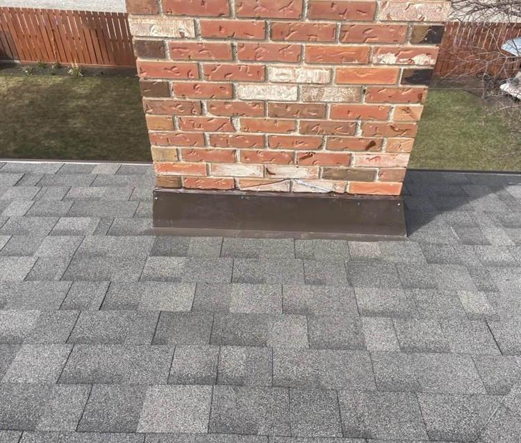 Roof after professional repair