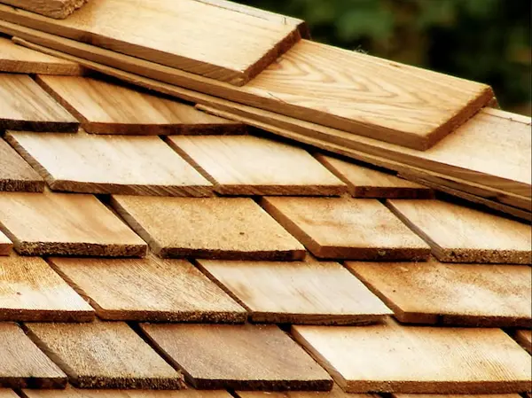 Cedar shakes roof installation in Calgary - natural beauty