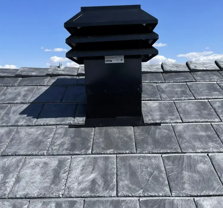 Composite roofing installation in Calgary - premium synthetic shingles