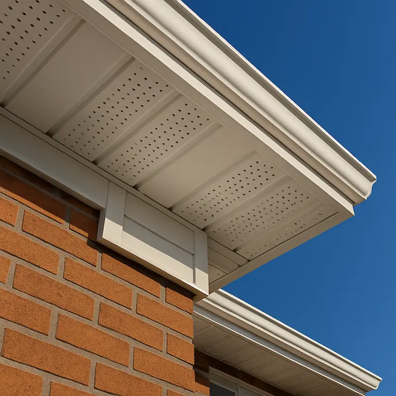 Professional soffit and fascia installation in Calgary